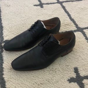 Aldo Wakler Mens Black Dress Shoes